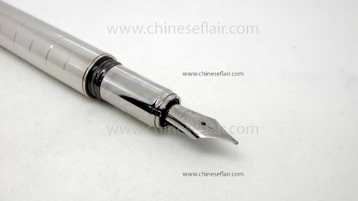 Replica Montblanc Starwalker Stainless Steel Silver Fountain Pen